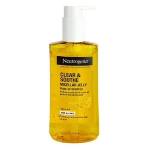 Neutrogena  Clear & Soothe Turmeric  Micellar Jelly Make-Up Remover Gel Wash for Normal & Sensitive Skin 200ml